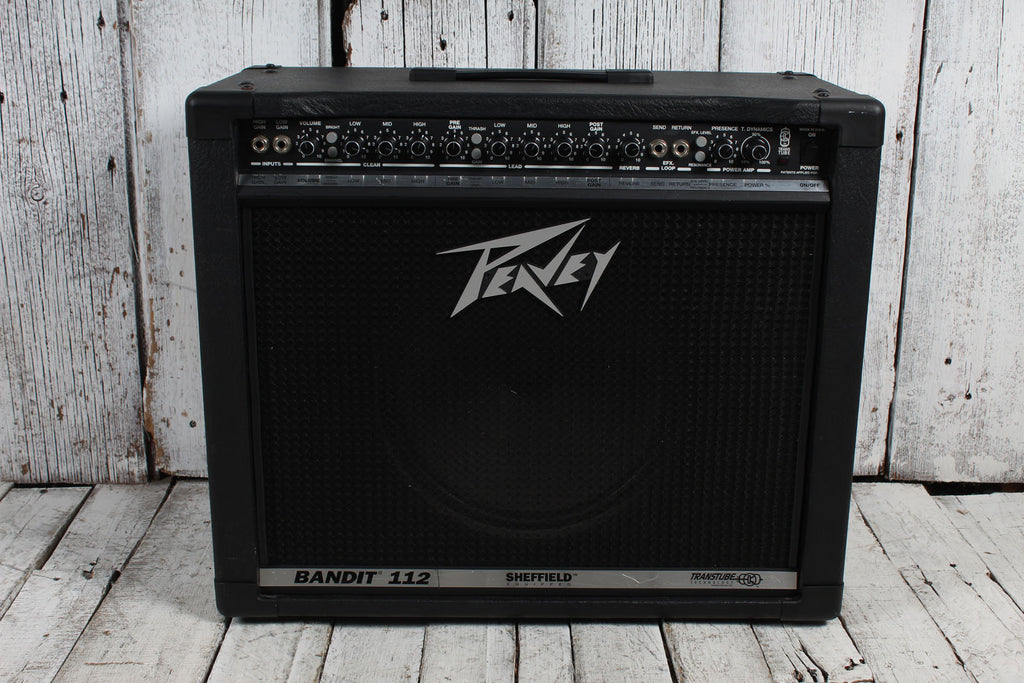 Peavey Bandit 112 TransTube Electric Guitar Amplifier 100 Watt 1 x 12 Combo Amp