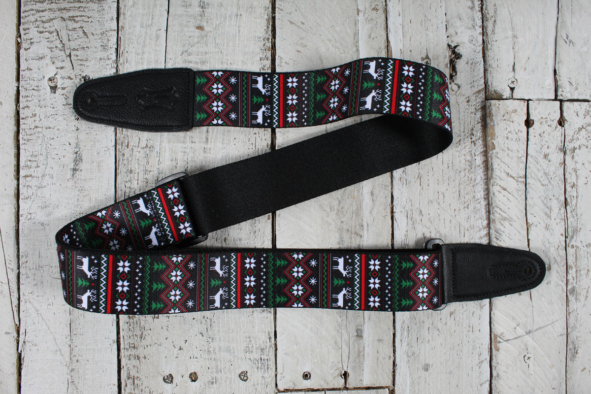 Levy's Leathers MP2HDY-002 Ugly Christmas Sweater Guitar Strap Main image