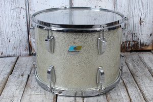 Ludwig Vintage 1970's Tom Drum Lud-Cote / Granitone 14x10 Tom Sparkle Finish