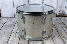 Load image into Gallery viewer, Ludwig Vintage 1970&#39;s Tom Drum Lud-Cote / Granitone 14x10 Tom Sparkle Finish