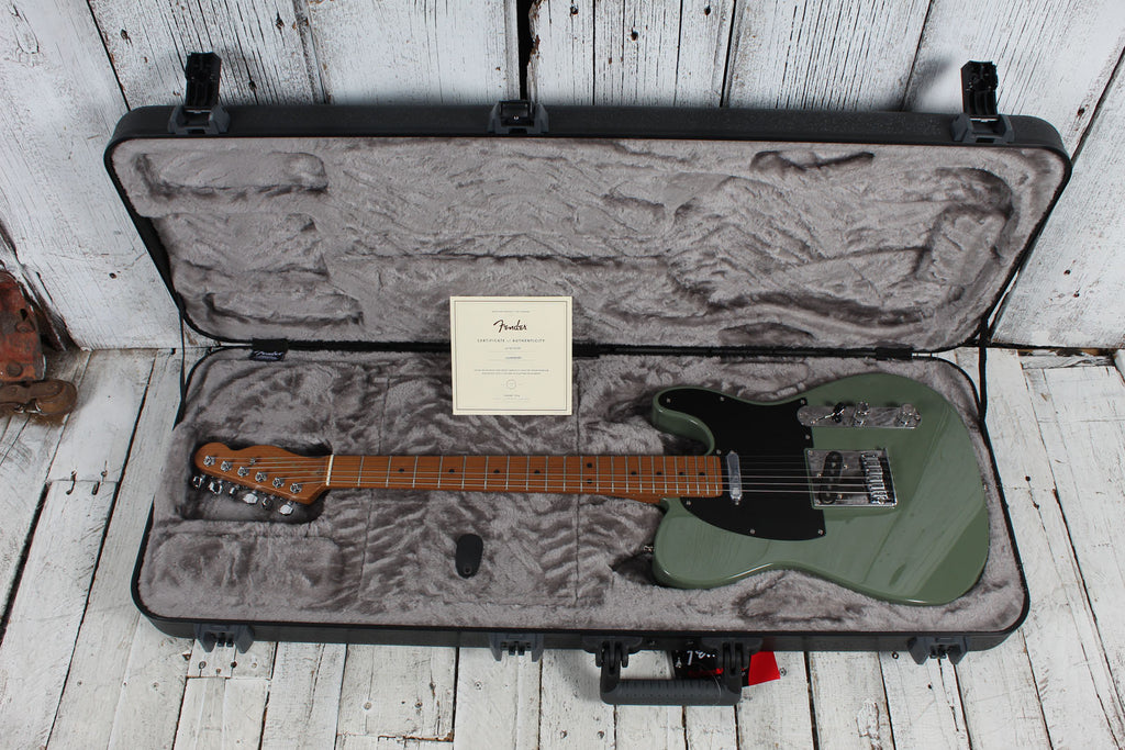 Fender Limited Edition American Ultra II Telecaster Electric Guitar with Case