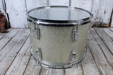 Load image into Gallery viewer, Ludwig Vintage 1970&#39;s Tom Drum Lud-Cote / Granitone 14x10 Tom Sparkle Finish