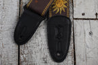 Levy's MPJG-SUN-BRN 2 Inch Jacquard Weave Guitar Strap Brown