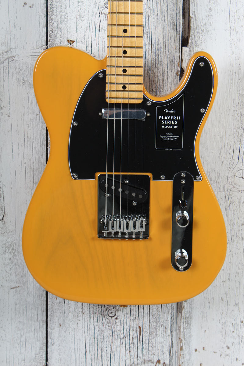 Fender Player II Telecaster Solid Body Electric Guitar Butterscotch Blonde Main image