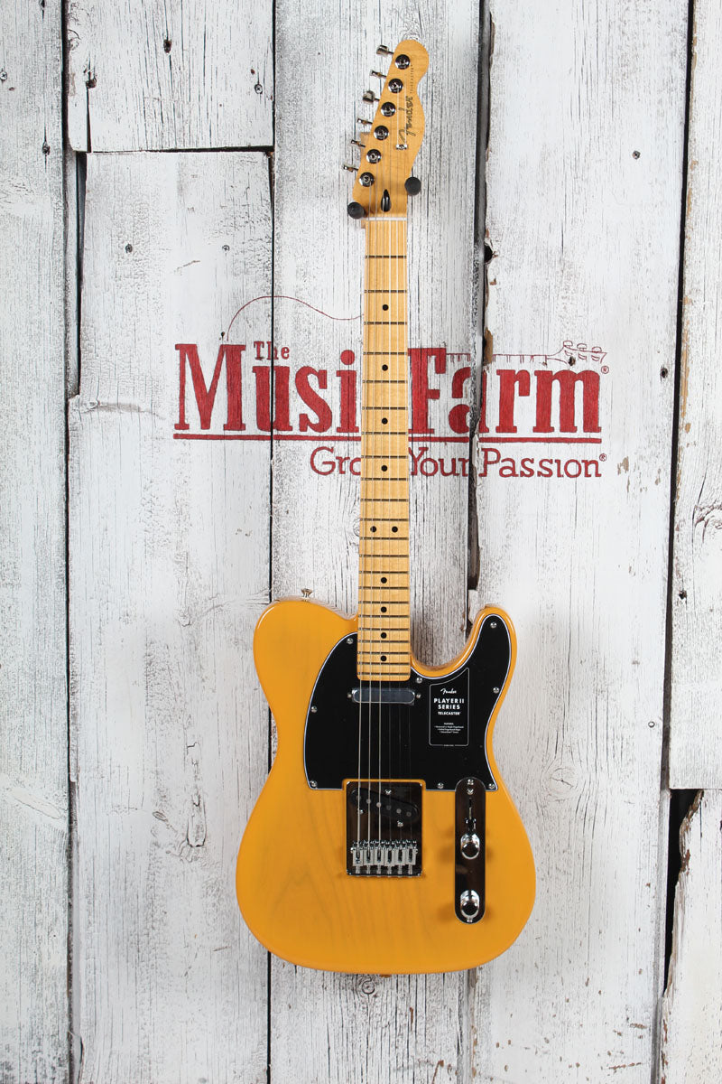 Fender Player II Telecaster Solid Body Electric Guitar Butterscotch Blonde Secondary image