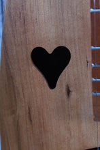Load image into Gallery viewer, McSpadden Dulci-Banjo Flathead Cherry Dulcimer 4 String Flathead Teardrop Dulcimer with Gig Bag
