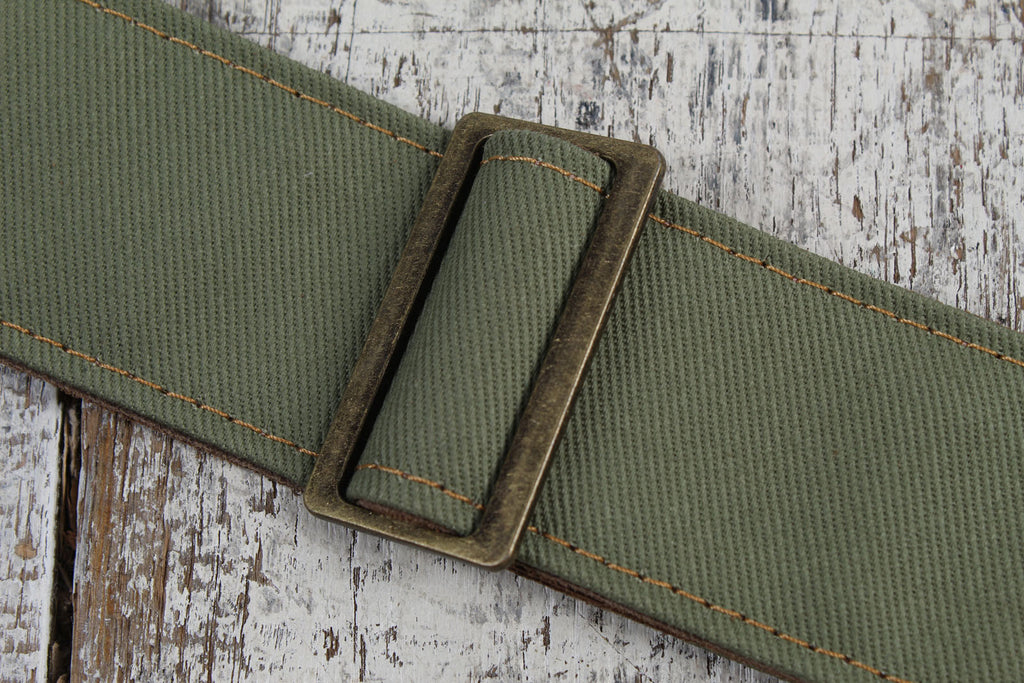 Levy's M7DM-GRN Green Wash Denim Guitar Strap