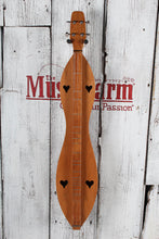 Load image into Gallery viewer, McSpadden Standard Dulcimer 4 String Flathead Hourglass Dulcimer with Gig Bag