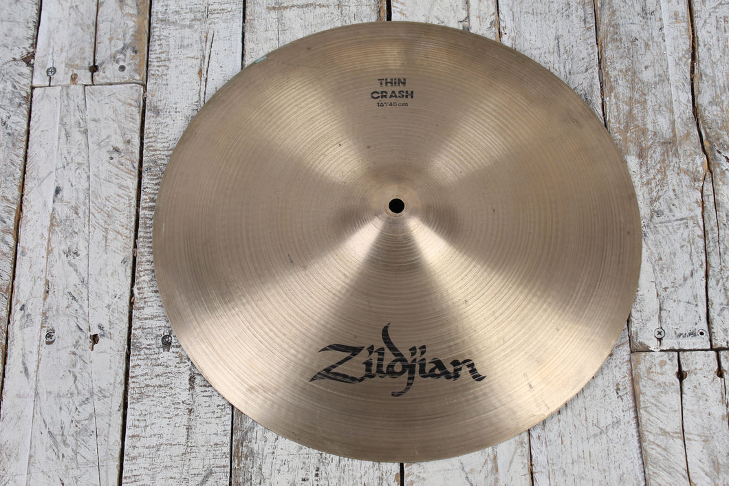 Zildjian 16 Inch Thin Crash Drum Cymbal