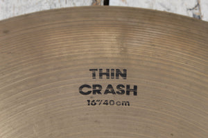 Zildjian 16 Inch Thin Crash Drum Cymbal