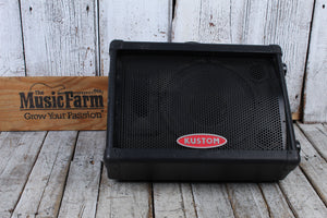 Kustom KPM10 Powered Floor Monitor 10 Inch Speaker 2 Way Powered Monitor