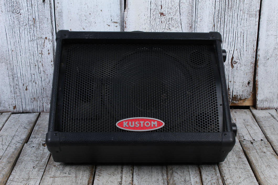 Kustom KPM10 Powered Floor Monitor 10 Inch Speaker 2 Way Powered Monitor