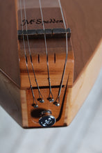 Load image into Gallery viewer, McSpadden Standard Dulcimer 4 String Flathead Hourglass Dulcimer with Gig Bag
