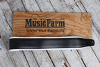 Levy's M26PD-BLK_WHT 3 inch Top Grain Leather Guitar Straps Tuxedo