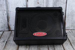 Kustom KPM10 Powered Floor Monitor 10 Inch Speaker 2 Way Powered Monitor