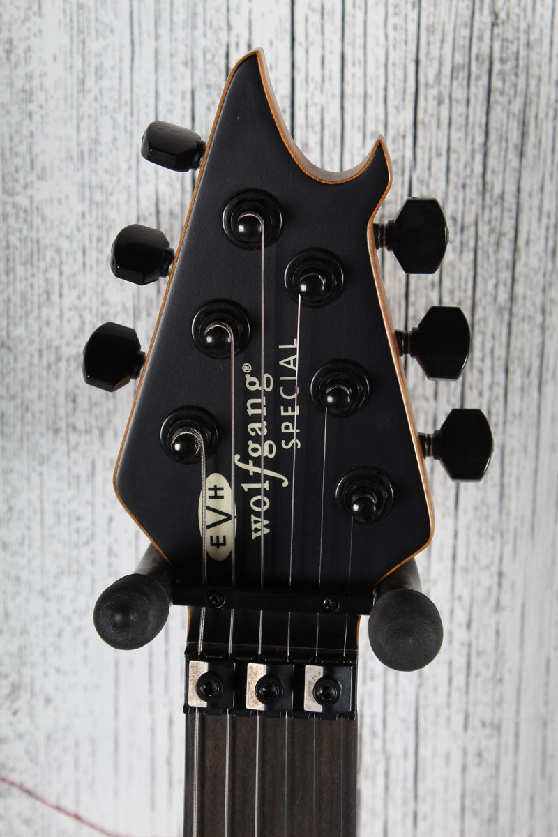EVH Wolfgang Special Solid Body Electric Guitar Stealth Black with Gig Bag