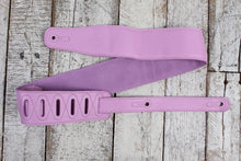 Load image into Gallery viewer, Levy&#39;s M26GFP-PNK 2.5 Inch Pastel Leather Guitar Strap Pink