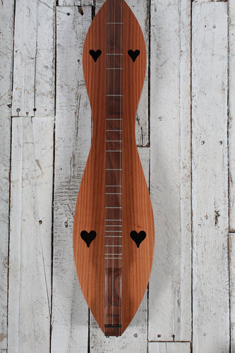 McSpadden Standard Dulcimer 4 String Flathead Hourglass Dulcimer with Gig Bag