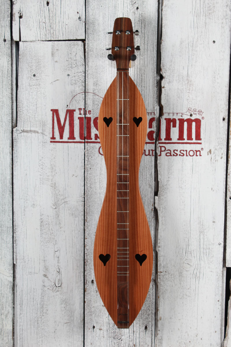 McSpadden Standard Dulcimer 4 String Flathead Hourglass Dulcimer with ...