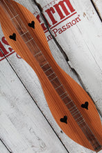 Load image into Gallery viewer, McSpadden Standard Dulcimer 4 String Flathead Hourglass Dulcimer with Gig Bag