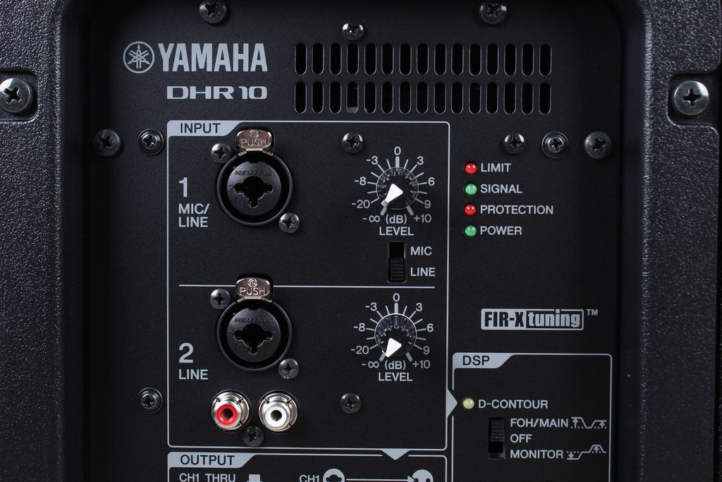 Yamaha DHR10 2 Way Powered Loudspeaker 700 Watt 10 Inch Bi Amped Active Speaker