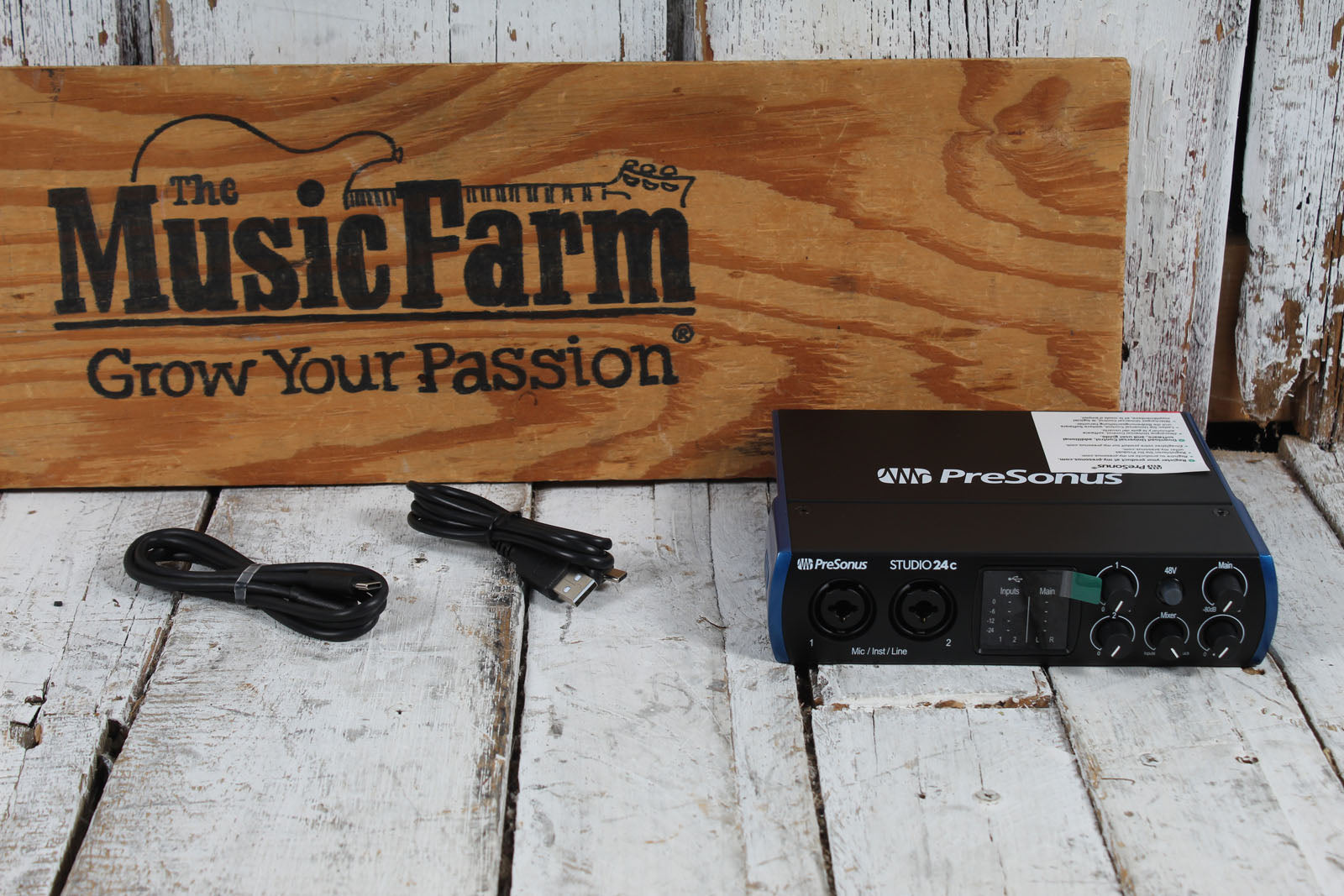 Presonus Studio 24c USB-C Audio Interface 2-In / 2-Out USB-C Audio Interface Secondary image