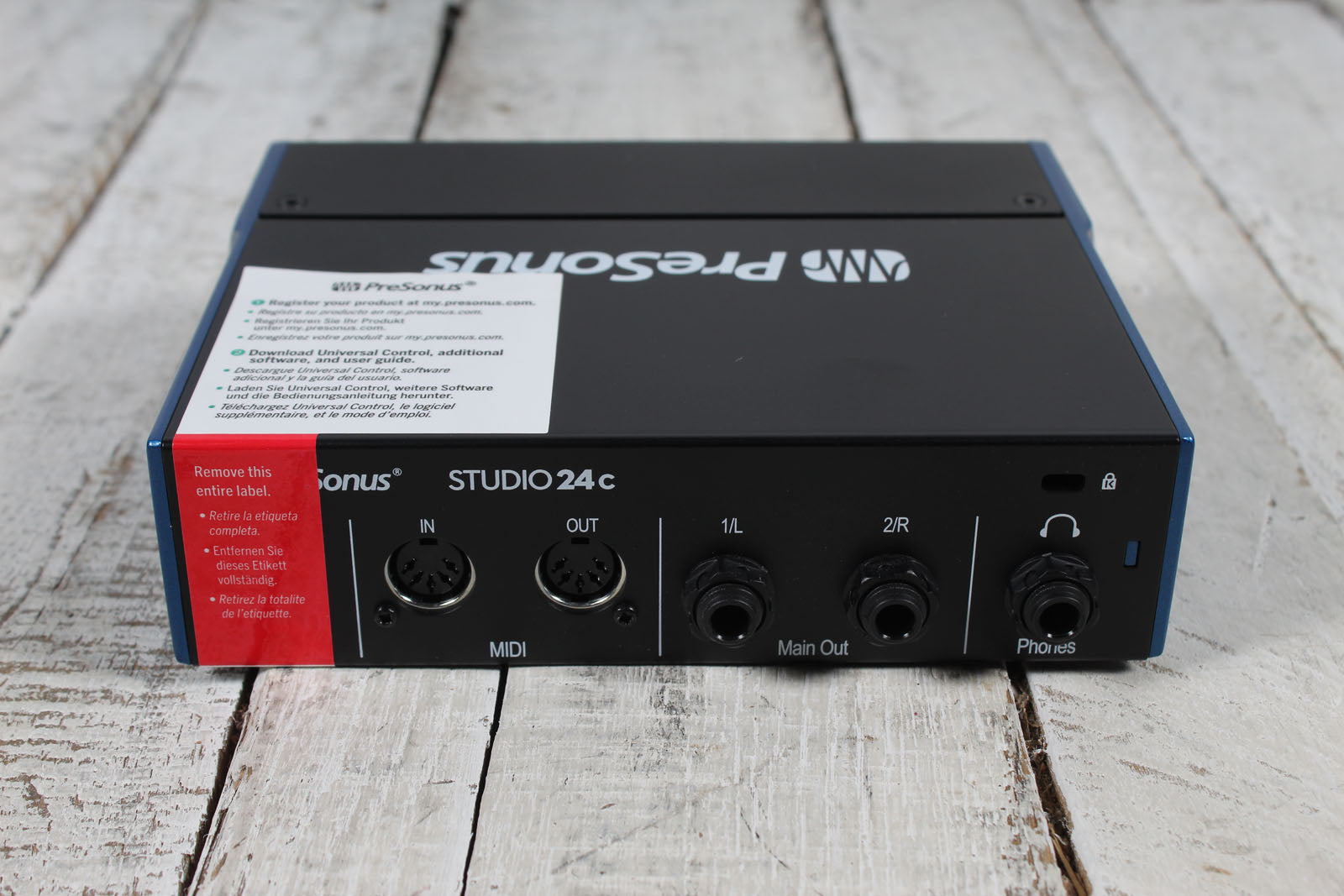 Presonus Studio 24c USB-C Audio Interface 2-In / 2-Out USB-C Audio Interface