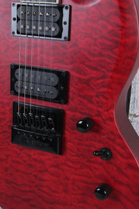 ESP LTD Viper-1000 EverTune Electric Guitar See Thru Black Cherry with Gig Bag