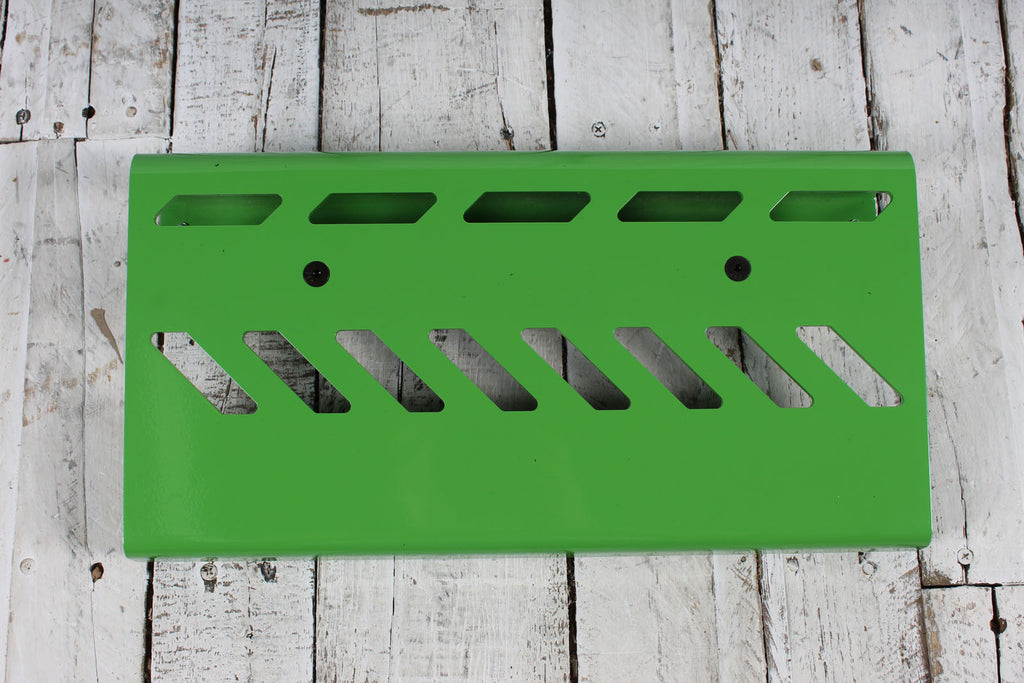 Gator GPB-LAK-GR  Small Aluminum Guitar Effects Pedal Board with Carry Bag Screamer Green