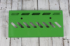 Gator GPB-LAK-GR  Small Aluminum Guitar Effects Pedal Board with Carry Bag Screamer Green