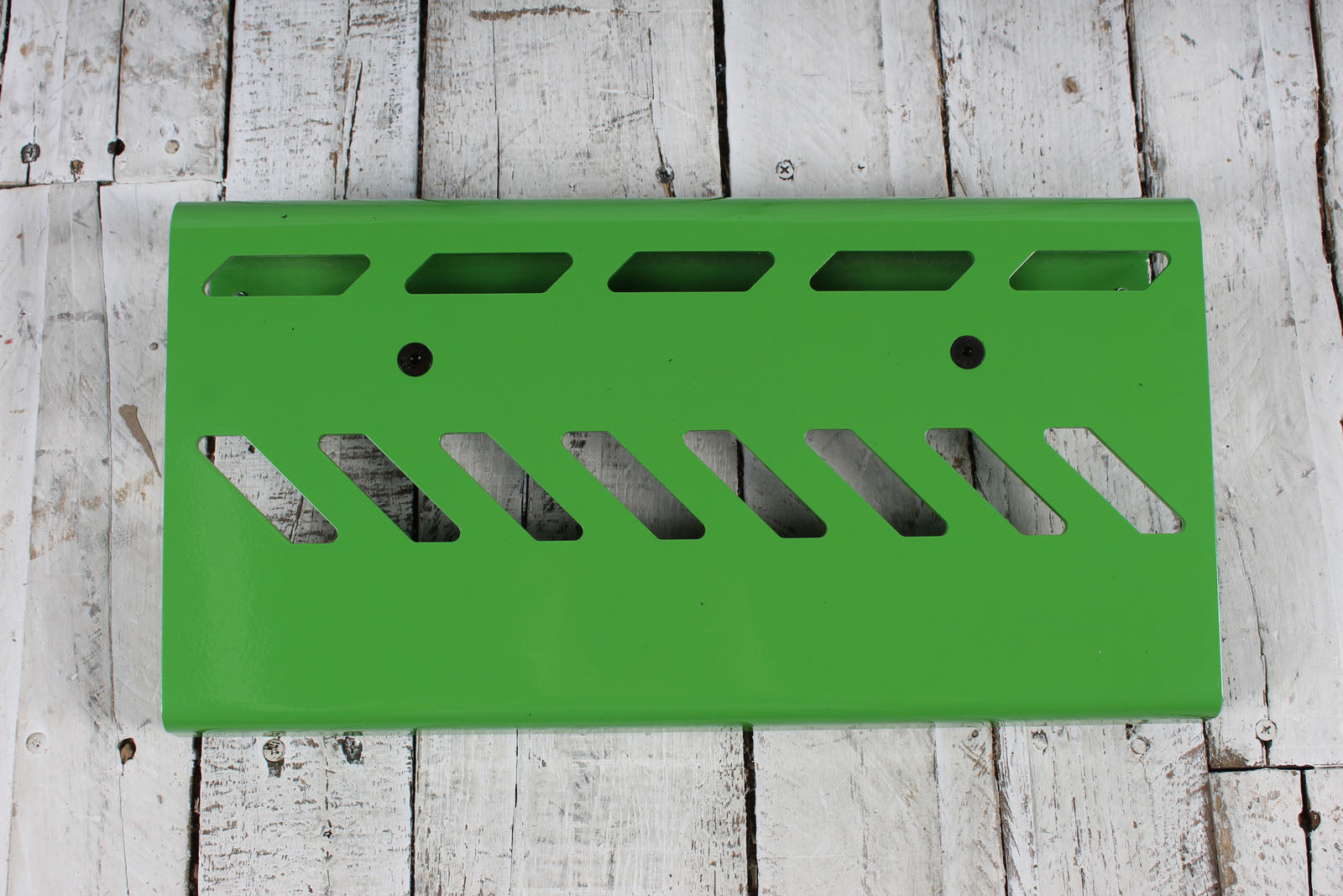 Gator GPB-LAK-GR  Small Aluminum Guitar Effects Pedal Board with Carry Bag Screamer Green