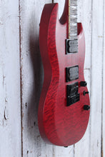 Load image into Gallery viewer, ESP LTD Viper-1000 EverTune Electric Guitar See Thru Black Cherry with Gig Bag
