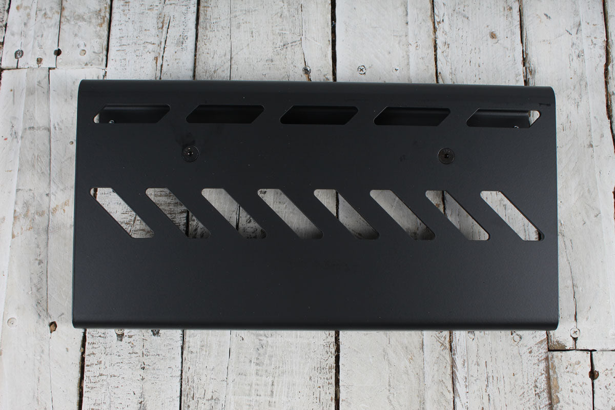 Gator GPB-LAK-1  Small Aluminum Guitar Effects Pedal Board with Carry Bag Black