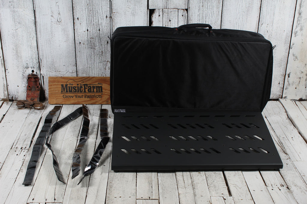 Gator GPB-XBAK-1 Extra Large Aluminum Guitar Effects Pedal Board with Carry Bag
