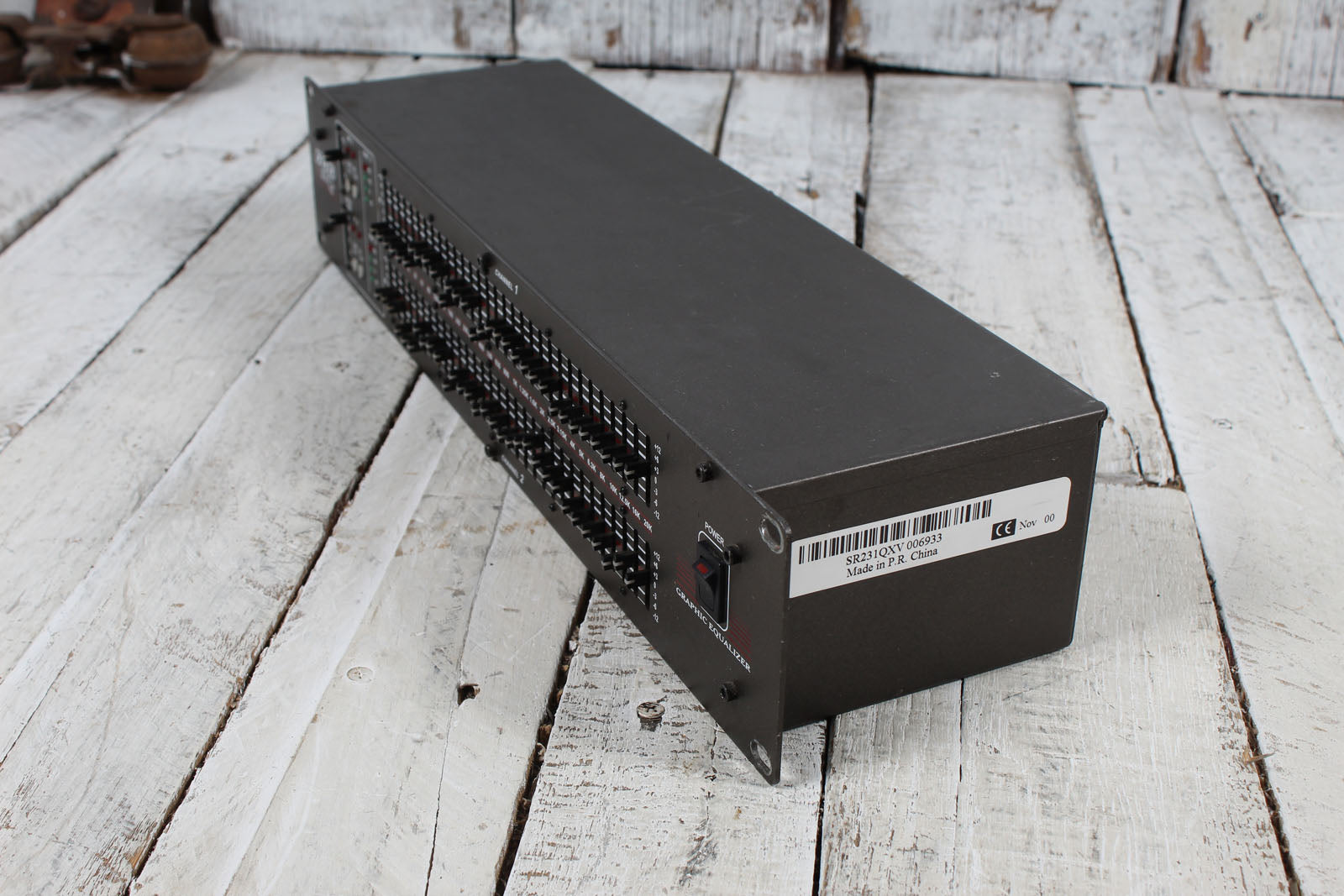 DOD SR231 QX Dual 31 Band EQ Rack Mount Graphic Equalizer