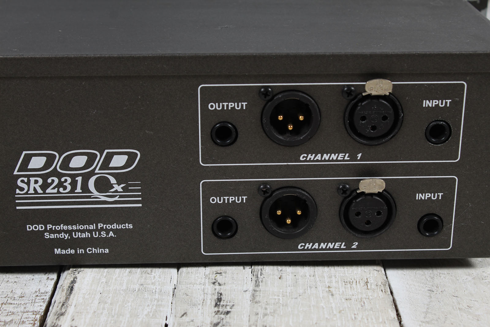 DOD SR231 QX Dual 31 Band EQ Rack Mount Graphic Equalizer