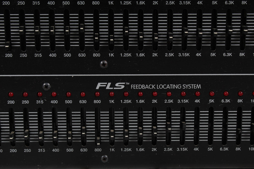 Peavey Q231F Dual 31 Band Graphic Equalizer Rack Mount EQ