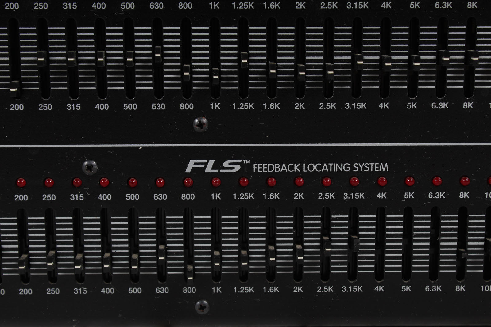 Peavey Q231F Dual 31 Band Graphic Equalizer Rack Mount EQ