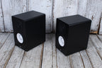 Yamaha HS4 PAIR OF TWO Powered Studio Monitor Bi Amp 2 Way Active Speakers Black