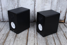 Load image into Gallery viewer, Yamaha HS4 PAIR OF TWO Powered Studio Monitor Bi Amp 2 Way Active Speakers Black