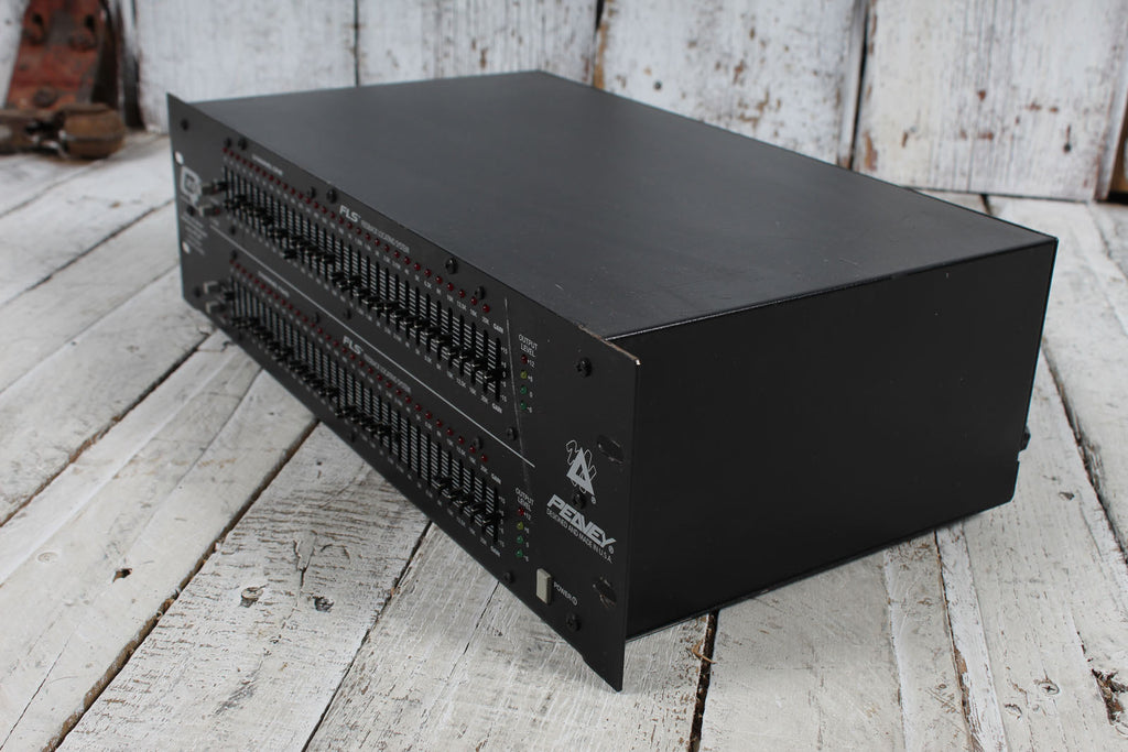 Peavey Q231F Dual 31 Band Graphic Equalizer Rack Mount EQ