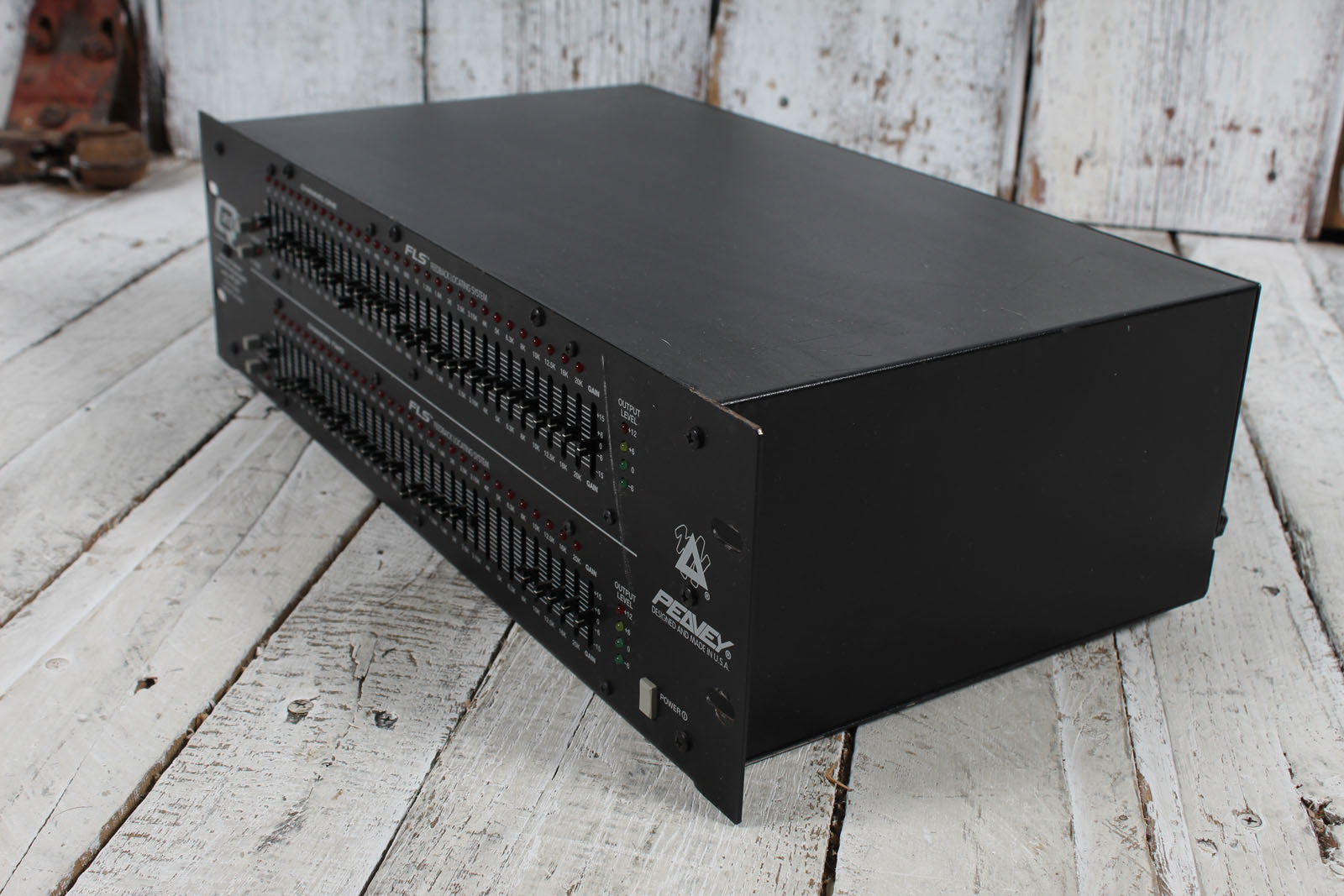 Peavey Q231F Dual 31 Band Graphic Equalizer Rack Mount EQ