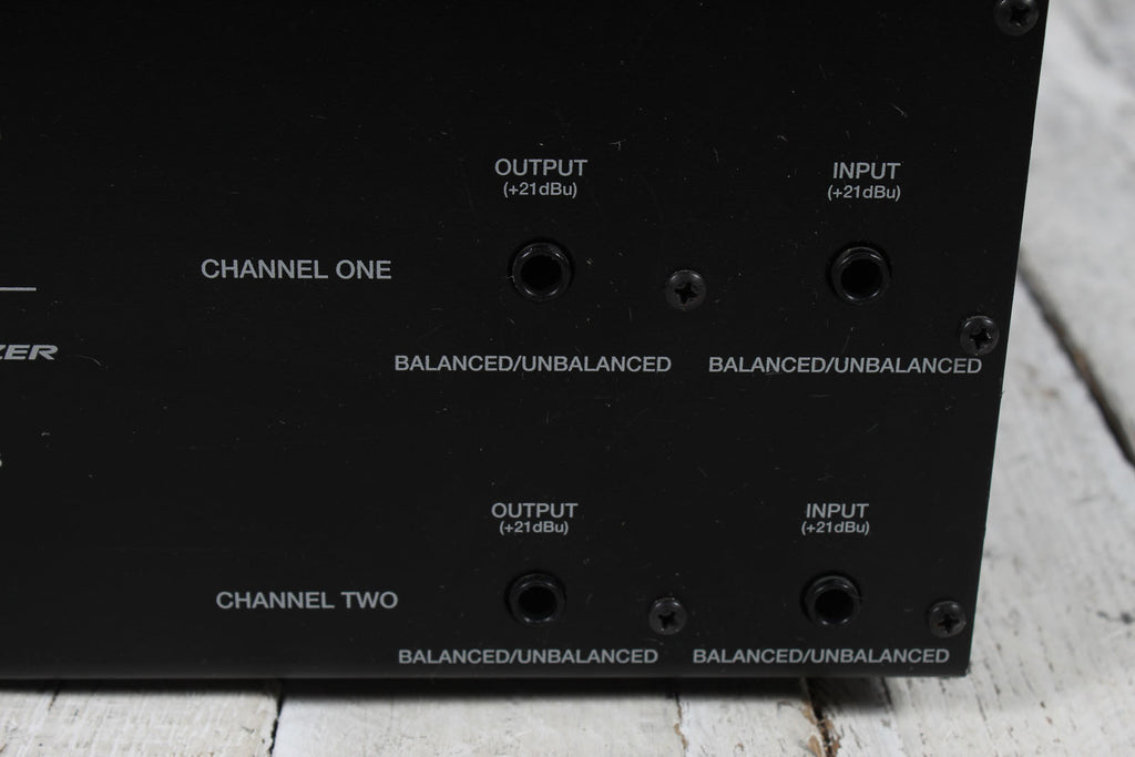 Peavey Q231F Dual 31 Band Graphic Equalizer Rack Mount EQ