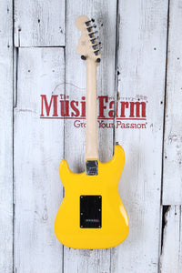 Squier Affinity FSR Stratocaster HSS Electric Guitar Graffiti Yellow