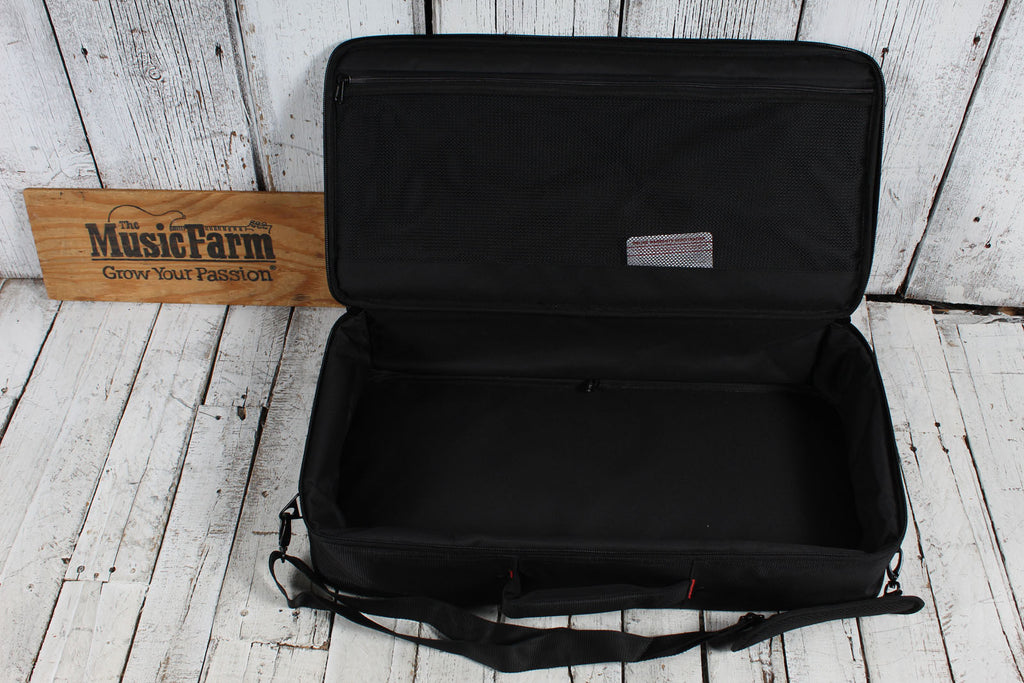 Gator GPB-BAK-WH  Large Aluminum Guitar Effects Pedal Board with Carry Bag White