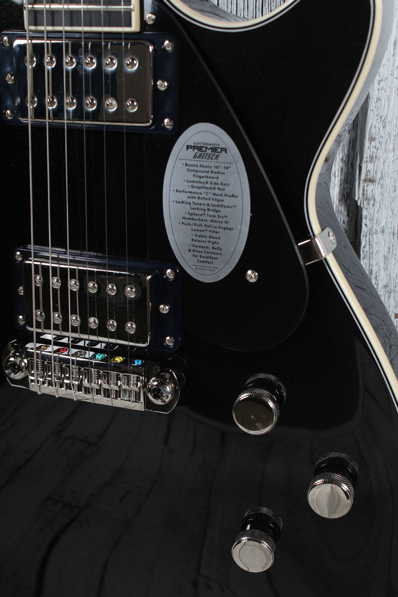 Gretsch Electromatic Premier Jet Electric Guitar Onyx Storm Finish