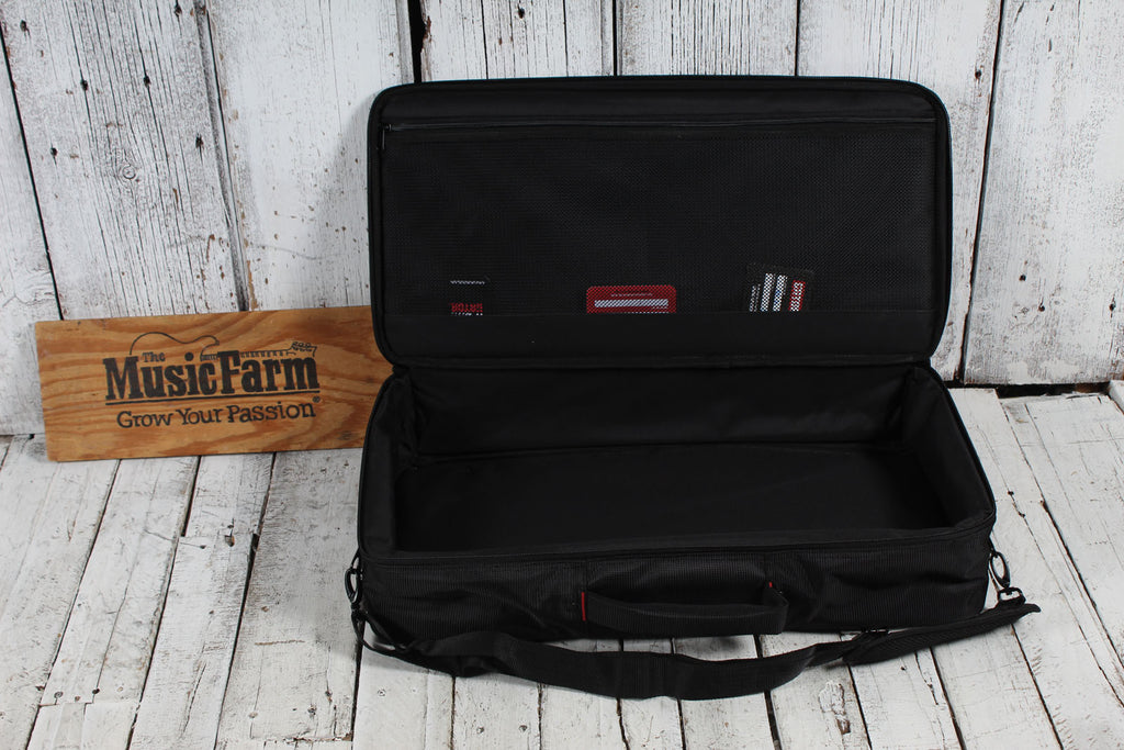 Gator GPB-BAK-OR Large Aluminum Guitar Effects Pedal Board Orange w Carry Bag