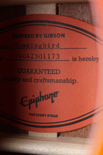 Load image into Gallery viewer, Epiphone Hummingbird Dreadnought Acoustic Electric Guitar Aged Cherry Sunburst