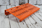 Gator GPB-BAK-OR Large Aluminum Guitar Effects Pedal Board Orange w Carry Bag