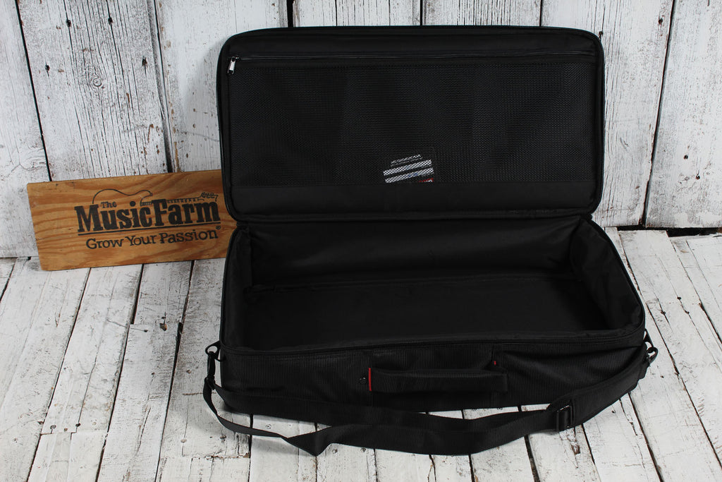 Gator GPB BAK 1 Large Aluminum Guitar Effects Pedal Board with Carry Bag Black